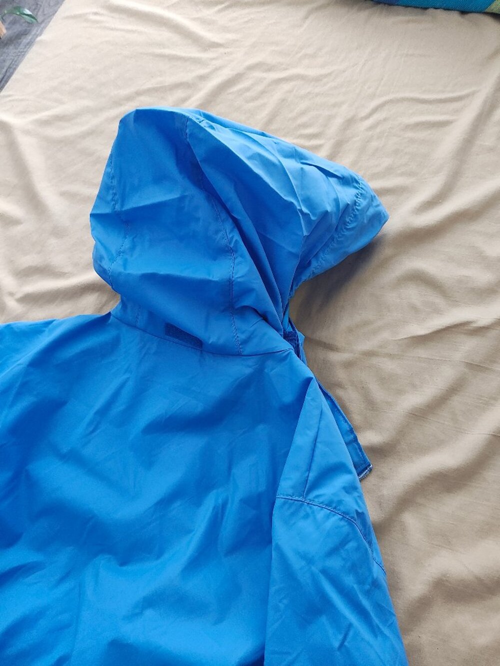 Columbia Women's Lightweight Blue Windbreaker Jacket - Picture 9 of 11